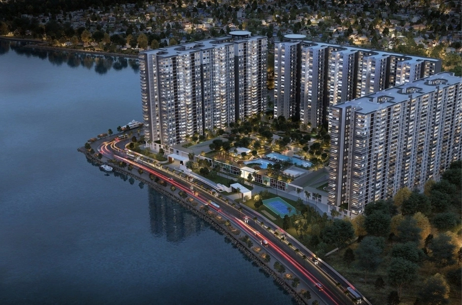 3.5 BHK Flat for Rent in Marina One, Marine Drive 